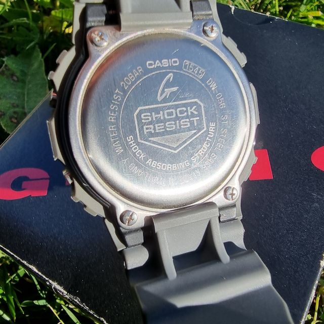 Casio G-shock DW-056 Silver Dragon