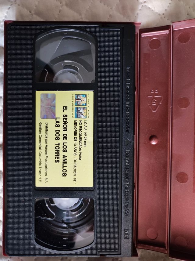 El señor de los anillos: Las dos torres (VHS)