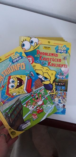 Libros infantiles bob esponja