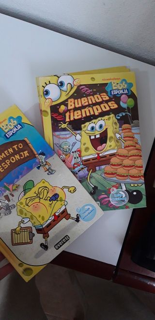 Libros infantiles bob esponja
