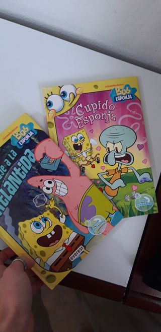 Libros infantiles bob esponja