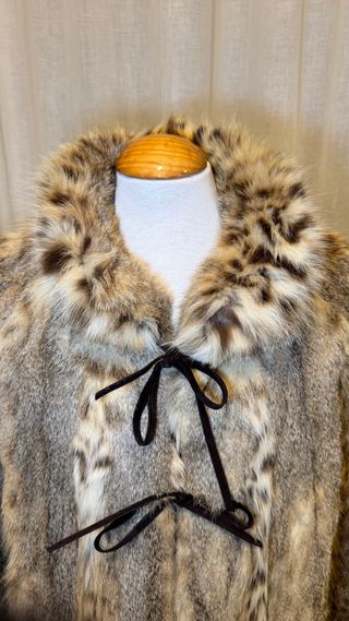 Cappotto pelliccia vero Vintage