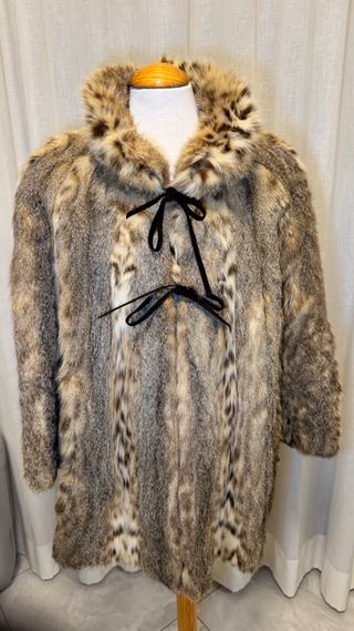 Cappotto pelliccia vero Vintage