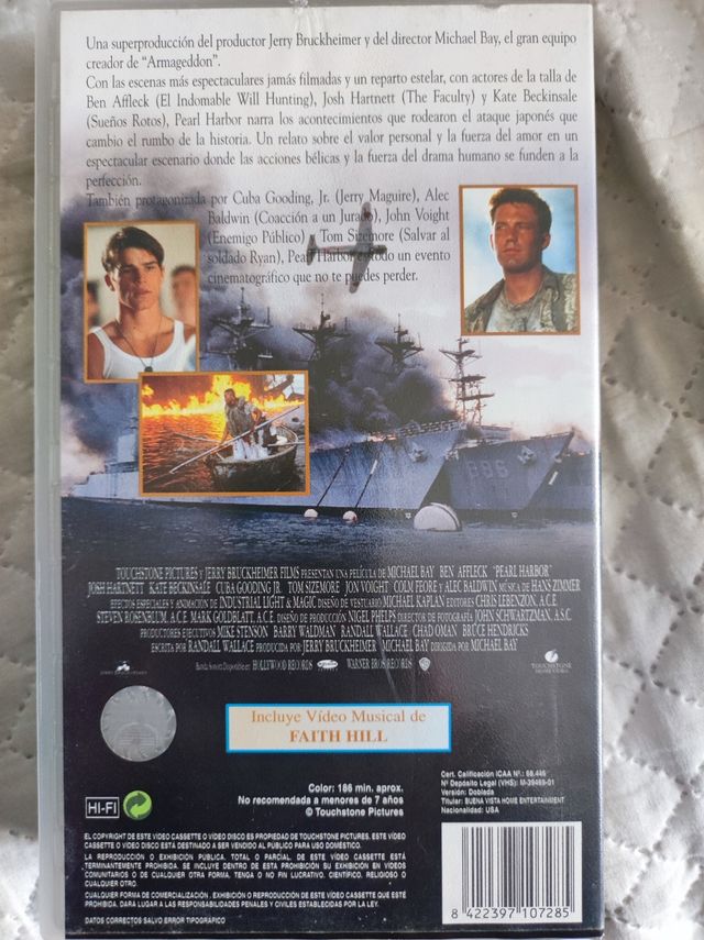 Pearl Harbor VHS