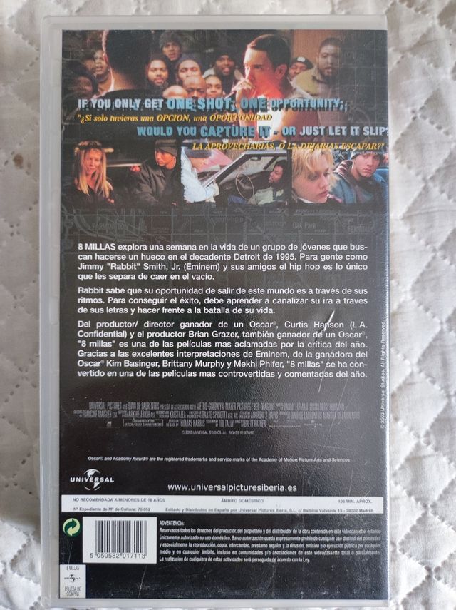 8 Millas VHS