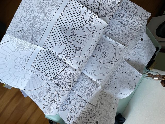 Libro de Bollywood XXL ganesha coloring book