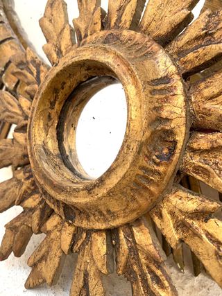 ANTIGUO SOL DE MADERA