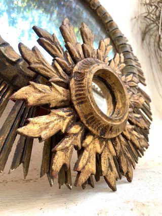 ANTIGUO SOL DE MADERA