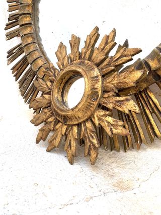 ANTIGUO SOL DE MADERA
