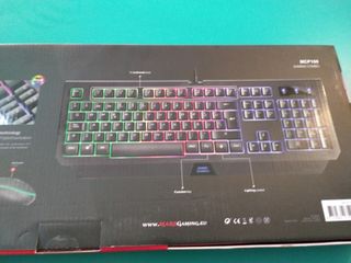 Teclado MARS GAMING + RATÓN ÓPTICO 