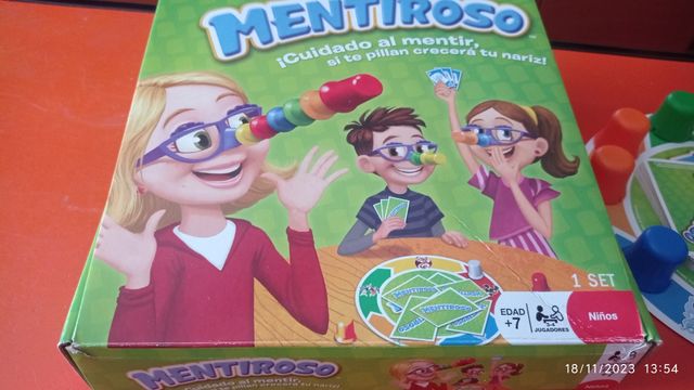 Juego de mesa Mentiroso.