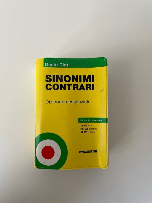 Dizionario tascabile Sinonimi e Contrari