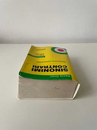 Dizionario tascabile Sinonimi e Contrari