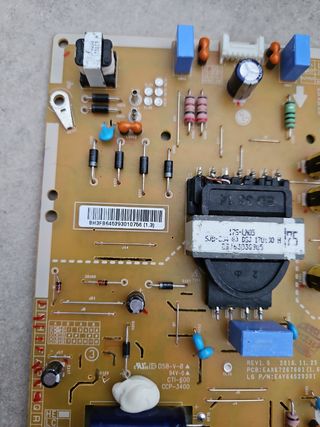 Fuente de alimentación tv LG 43UJ651V