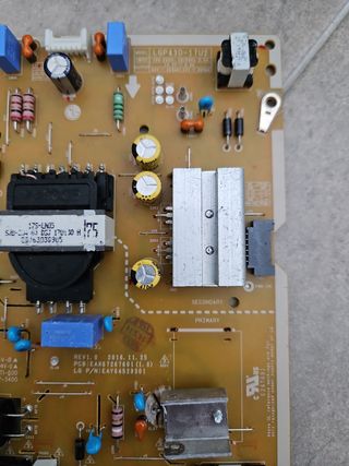 Fuente de alimentación tv LG 43UJ651V