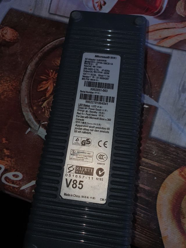 FUENTE DE ALIMENTACIÓN MICROSOFT