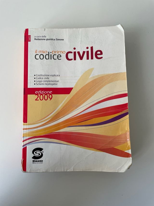 Simone per la scuola, “Il mio primo codice civile”