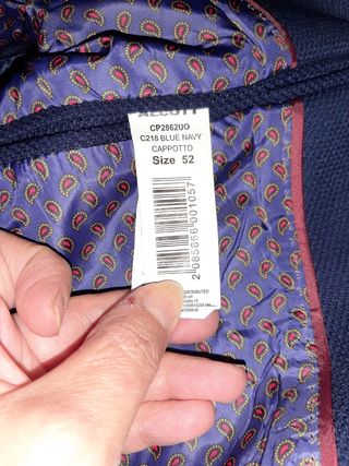 Cappotto uomo Alcott TG 52