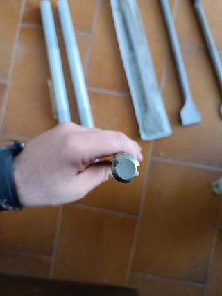 Cinceles y punteros martillo compresor