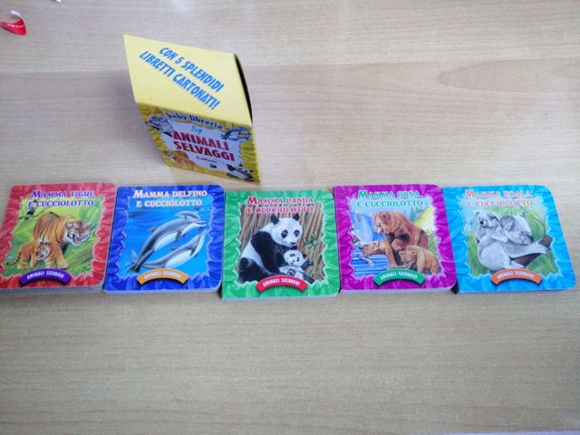 Animali selvaggi, baby libreria