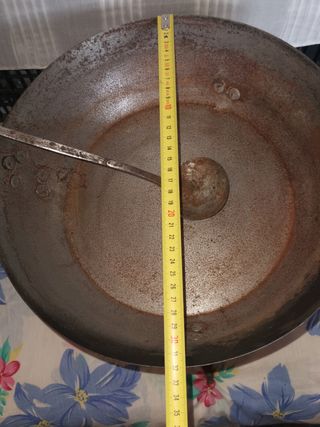 Sartén para cocinar a la leña