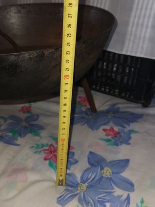 Sartén para cocinar a la leña