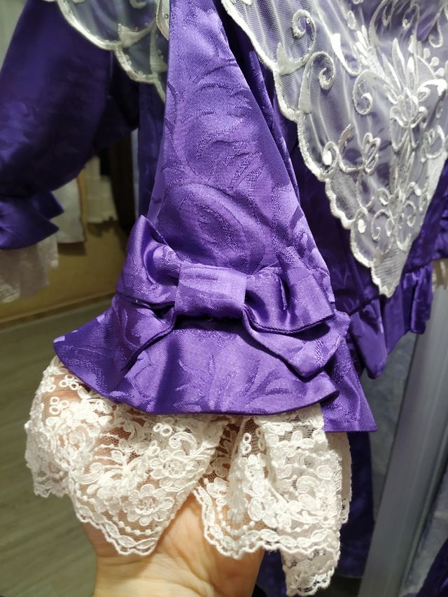 Traje fallera de niña 7 a 9 años