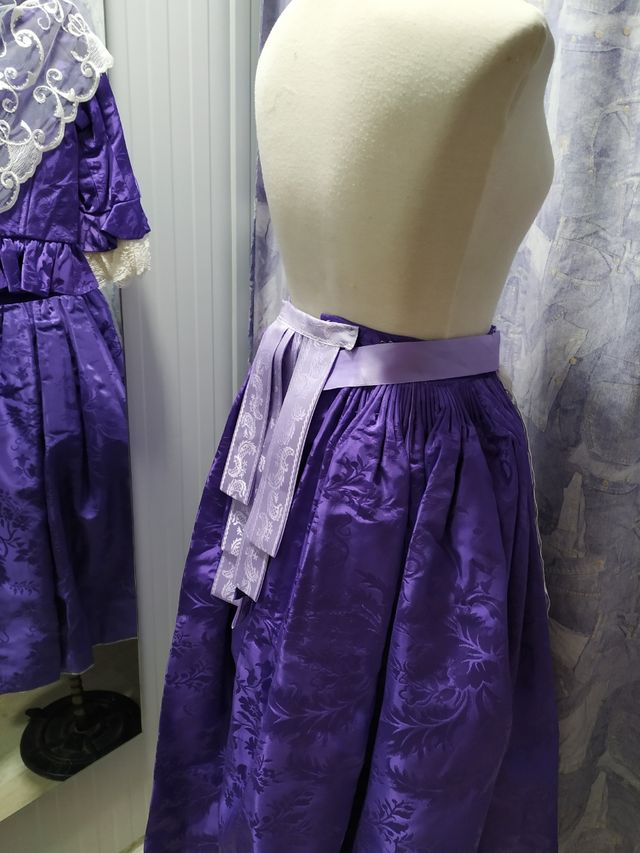 Traje fallera de niña 7 a 9 años