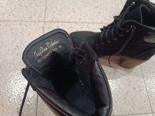 Botines negros nuevos, 36