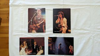 CARTOLINE POSTALI VINTAGE 4 PEZZI, CANTANTI