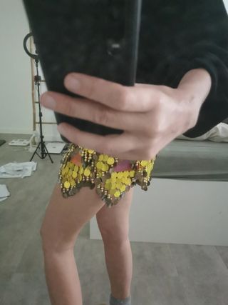 Danza de vientre oriental belly dancing falda