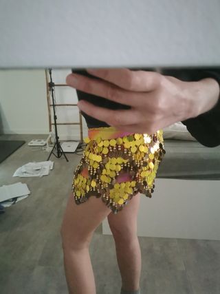 Danza de vientre oriental belly dancing falda