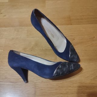 Zapato Mujer fiesta azul marino
