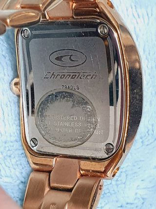 Orologio donna Chronotech CT 7940LS con cristalli