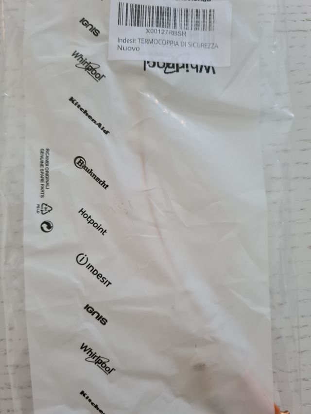 Termocoppia piano cottura