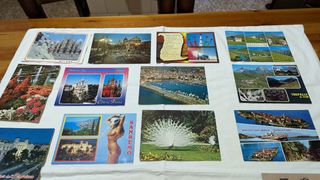 CARTOLINE POSTALI VINTAGE 19 PEZZI PAESAGGI ITALIA