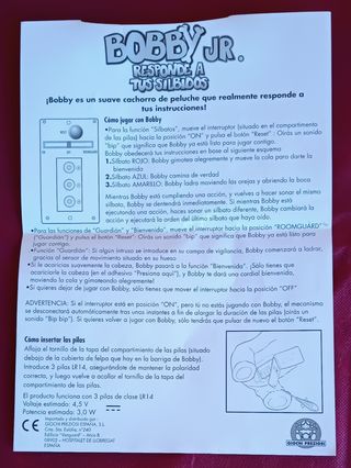 Perro interactivo Bobby JR