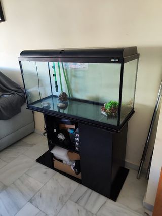 Pecera completa de 200 litros.