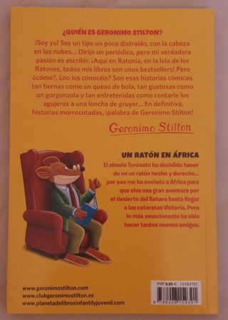 PACK REMATE LIBROS INFANTILES GERÓNIMO STILTON