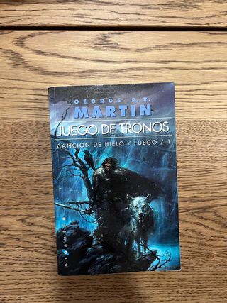 Libro de Juego de Tronos: Canción de hielo y fuego