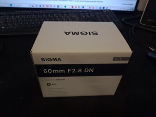 SIGMA 60MM 2.8 SONY