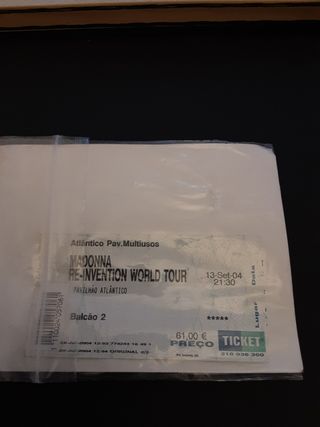 Crachás merchandising Madonna