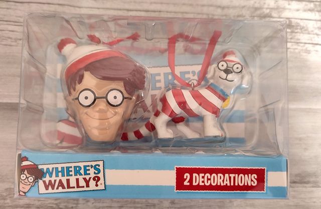 Adorno Navidad Donde está Wally