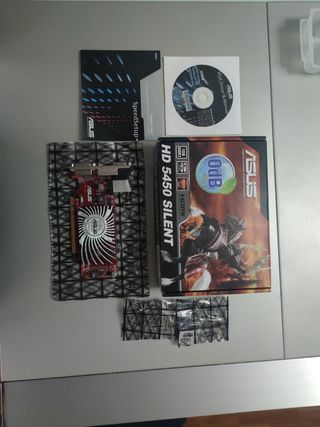 Tarjeta gráfica Asus HD 5450 Silent
