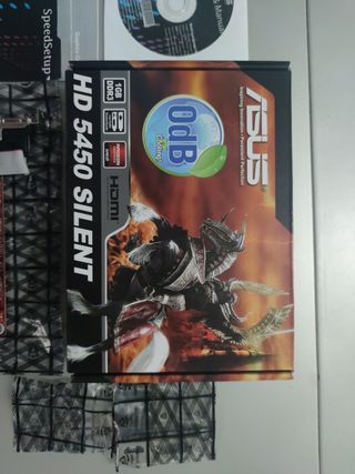 Tarjeta gráfica Asus HD 5450 Silent