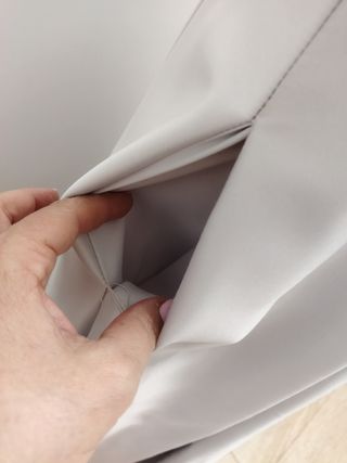 Vestido talla 48 gris perla 