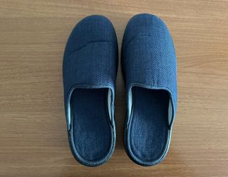 Zapatillas casa anatómicas azul marino talla 37