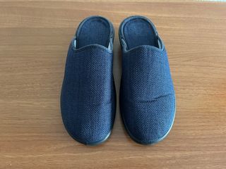 Zapatillas casa anatómicas azul marino talla 37