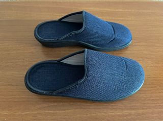 Zapatillas casa anatómicas azul marino talla 37