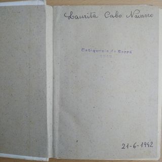 La hermana de Tontín libro de bolsillo antiguo
